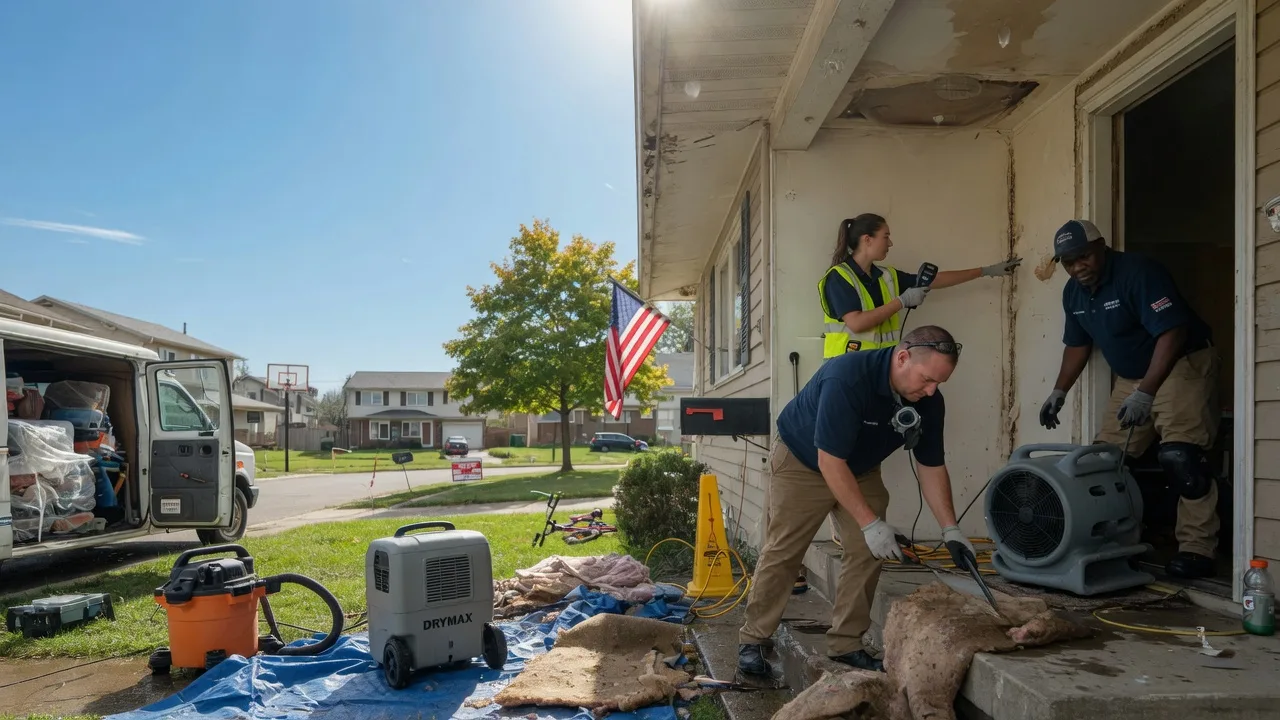 Water Damage Restoration in Lagro, IN near me